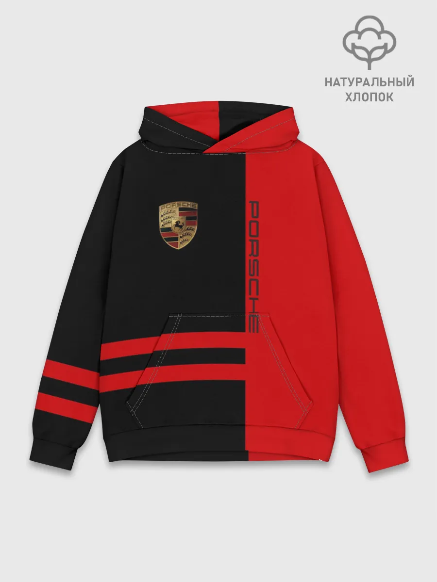 Худи мужской база хлопок / Porsche