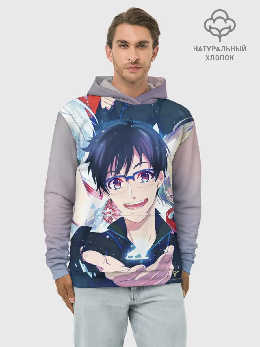 Худи мужской база хлопок / Юрий