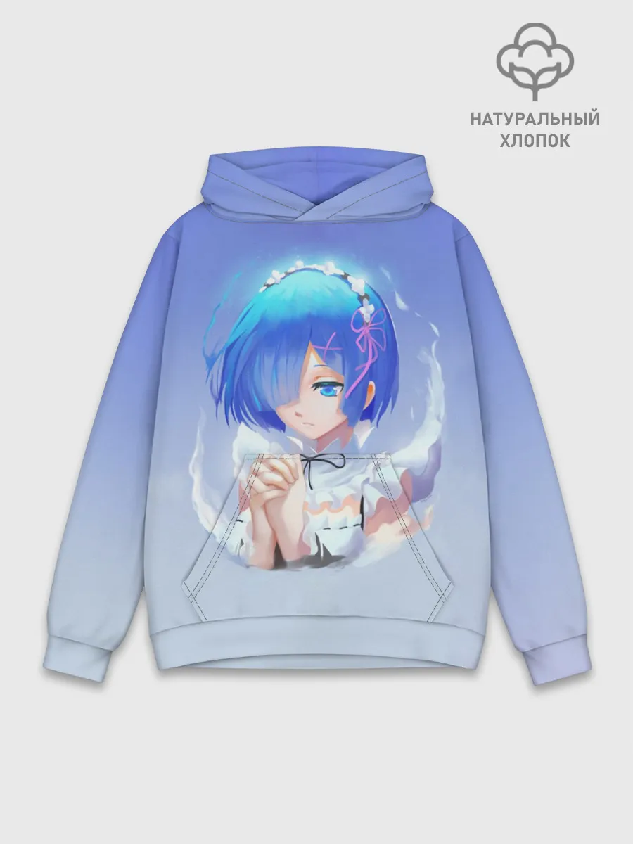 Худи мужской база хлопок / Рем