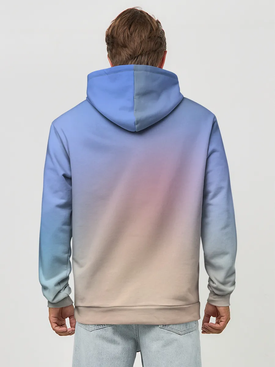 Худи мужской база хлопок / Жизнь в другом мире с нуля