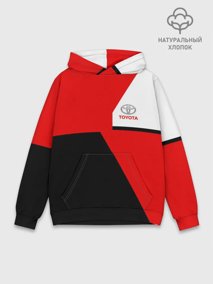 Худи мужской база хлопок / TOYOTA | ТОЙОТА