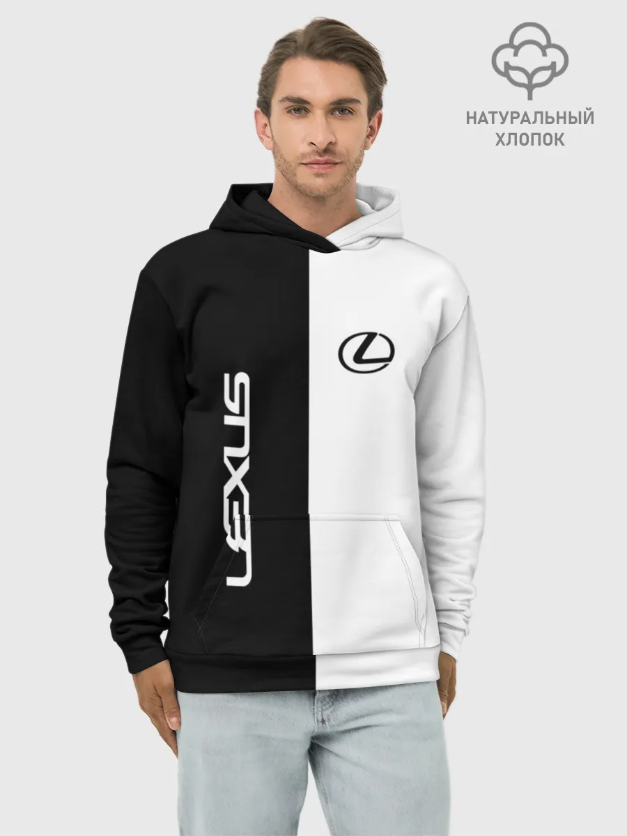 Худи мужской база хлопок / Lexus