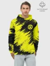 Худи мужской база хлопок / FC Borussia Dortmund