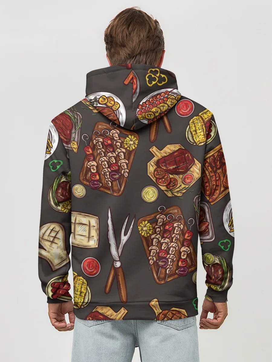 Худи мужской база хлопок / Вкуснятина