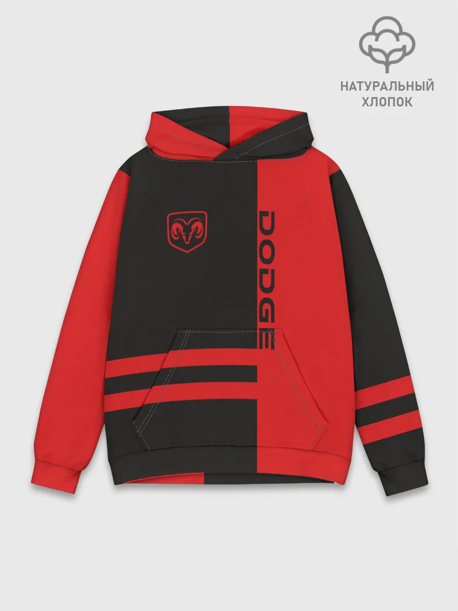 Худи мужской база хлопок / Dodge