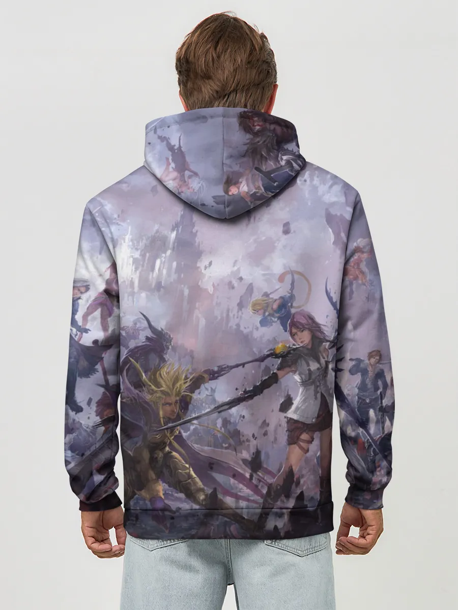 Худи мужской база хлопок / Final Fantasy