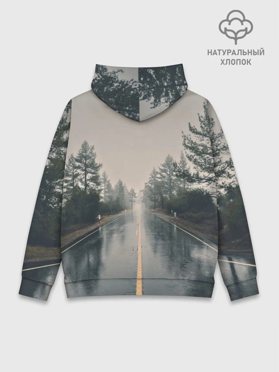 Худи мужской база хлопок / Life