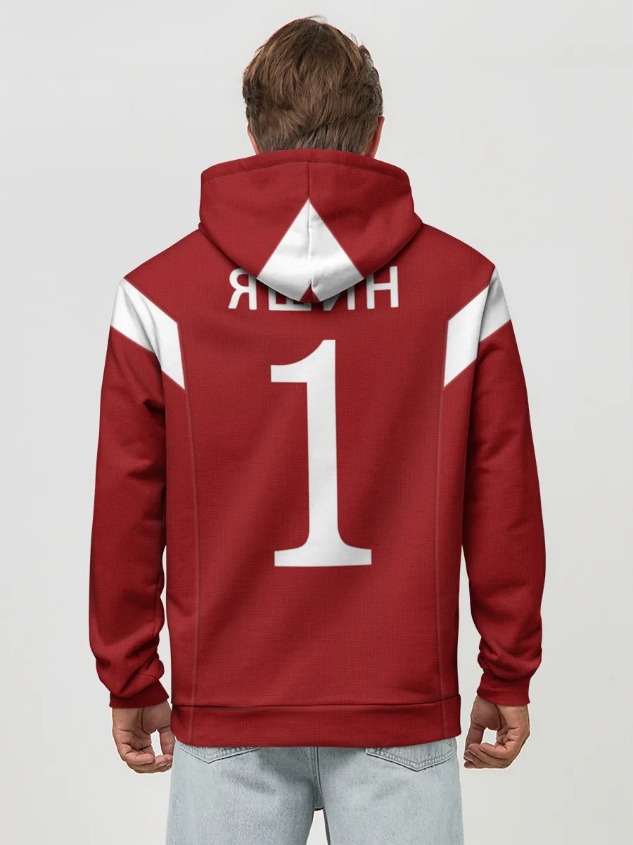 Худи мужской база хлопок / Лев Яшин ретро #2