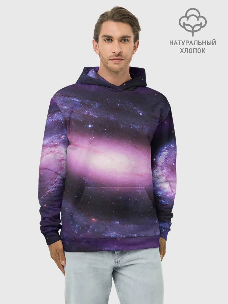 Худи мужской база хлопок / Зарождение вселенной