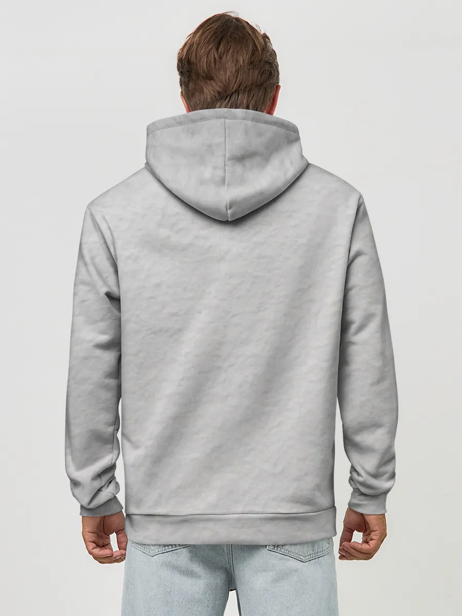 Худи мужской база хлопок / НЕ ПРИСЛОНЯТЬСЯ