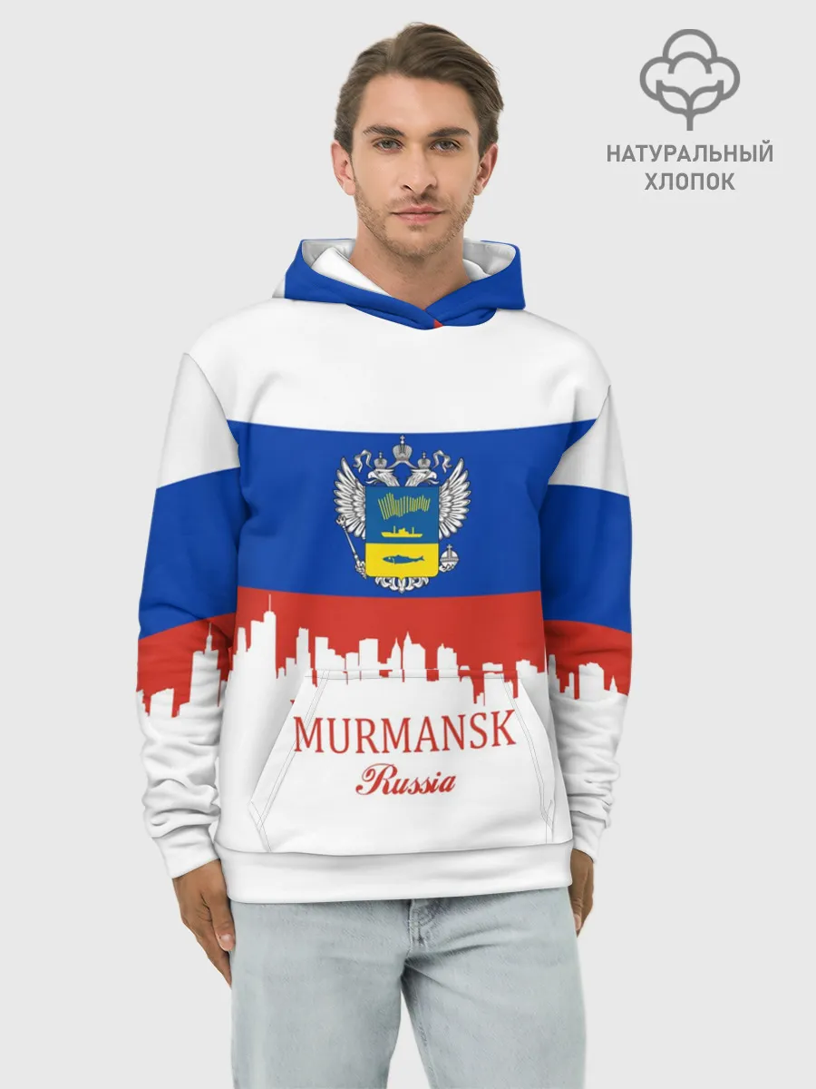 Худи мужской база хлопок / MURMANSK