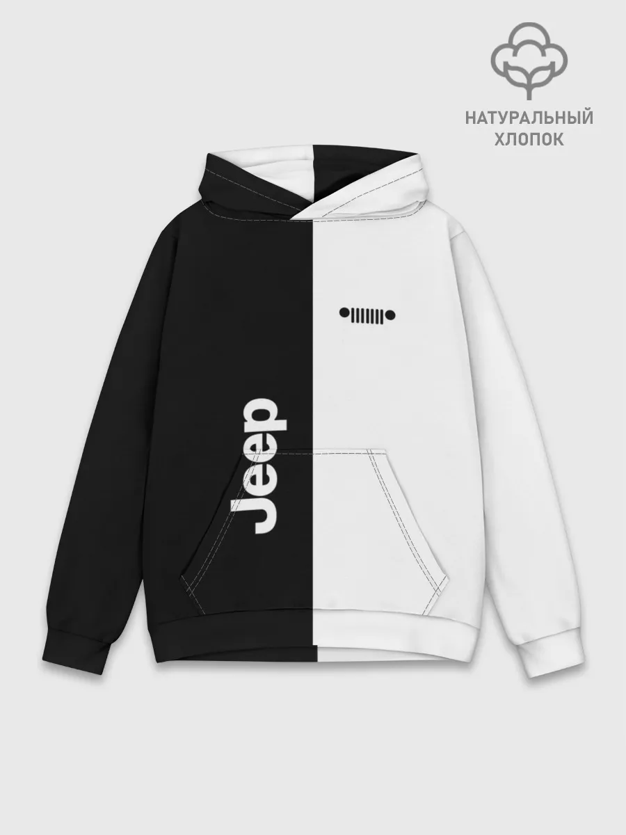 Худи мужской база хлопок / Jeep