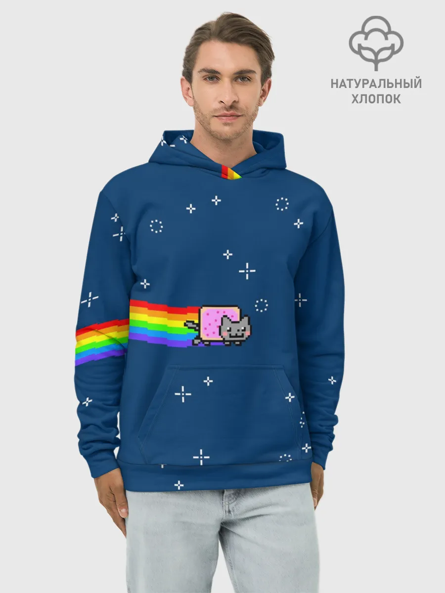 Худи мужской база хлопок / Нянкот