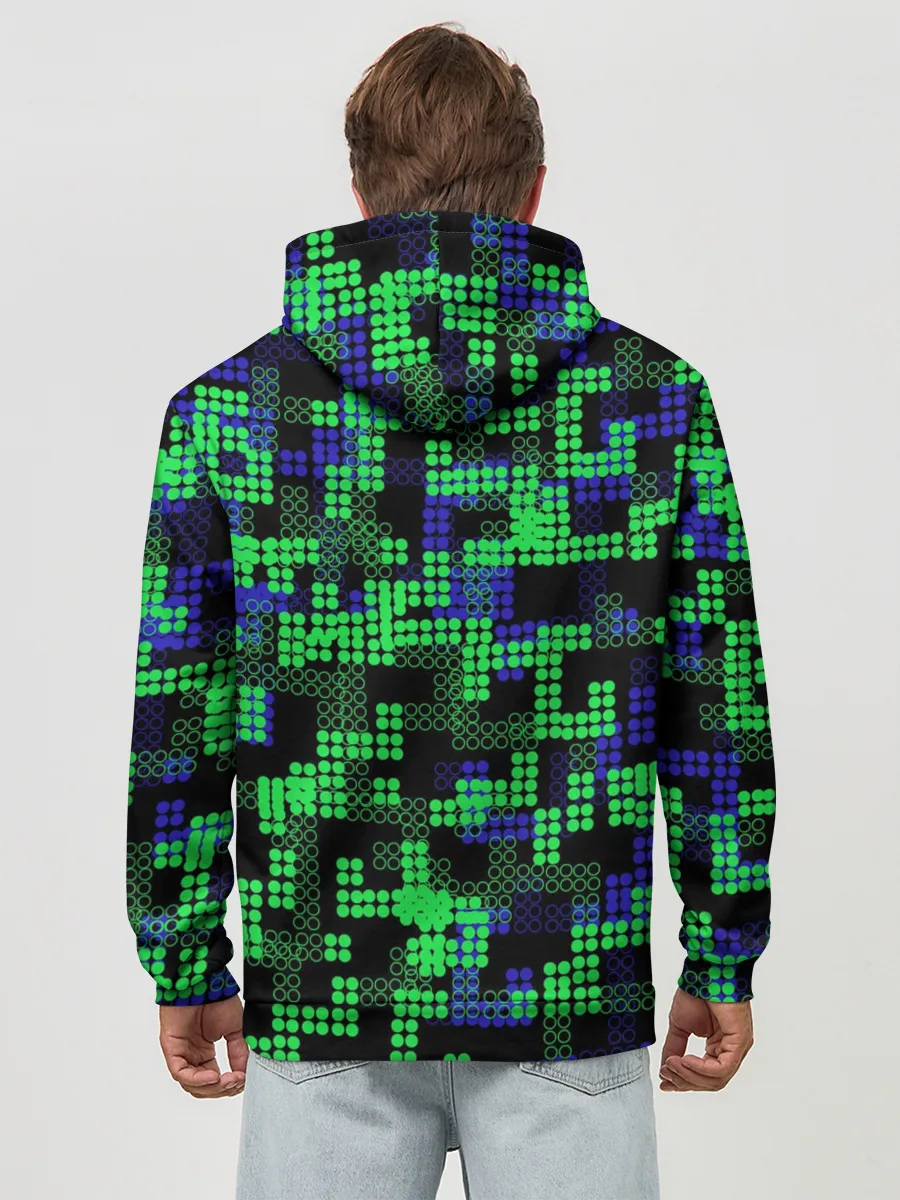 Худи мужской база хлопок / Minecraft