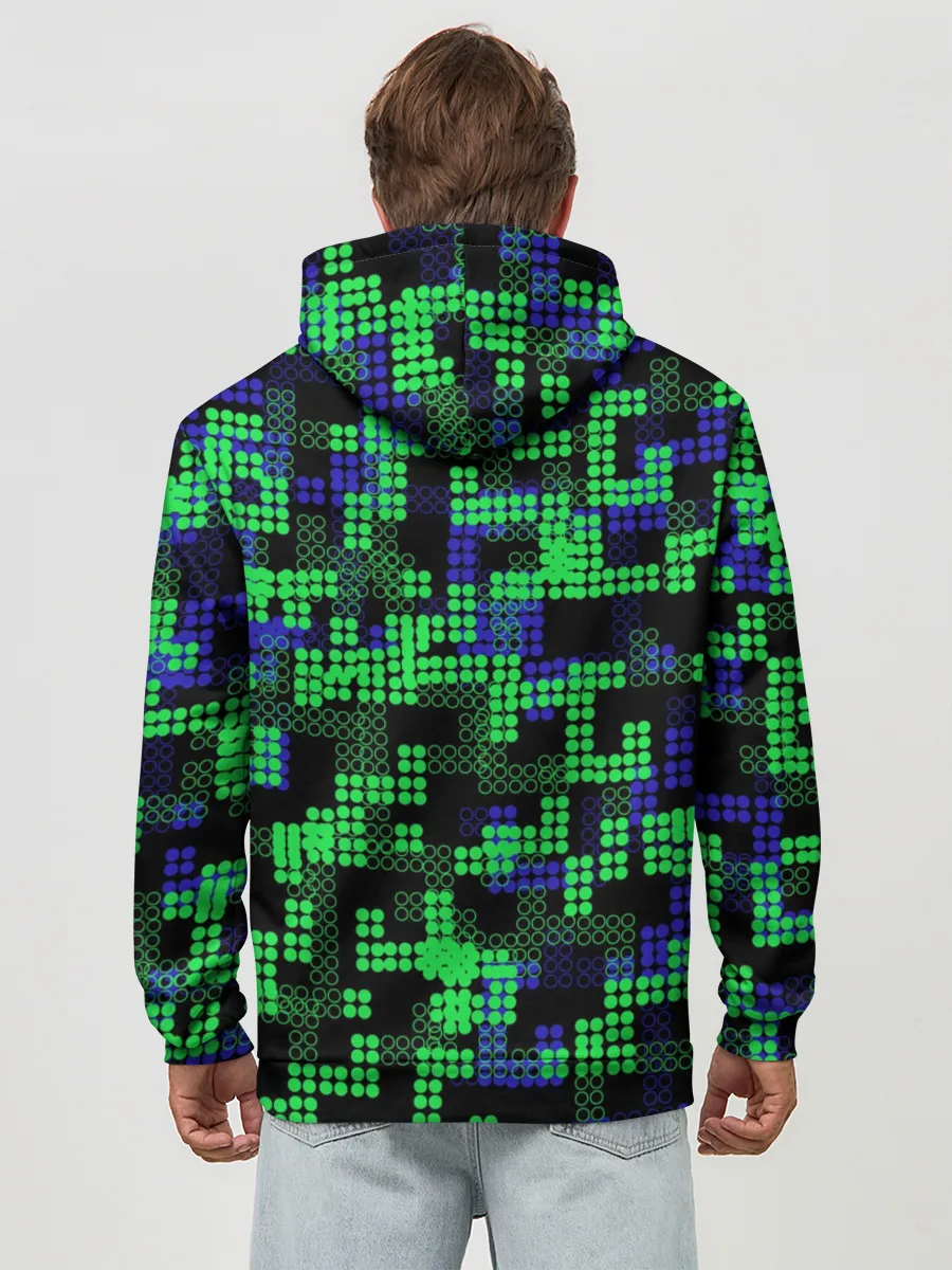 Худи мужской база хлопок / Minecraft