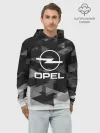 Худи мужской база хлопок / Opel sport geometry