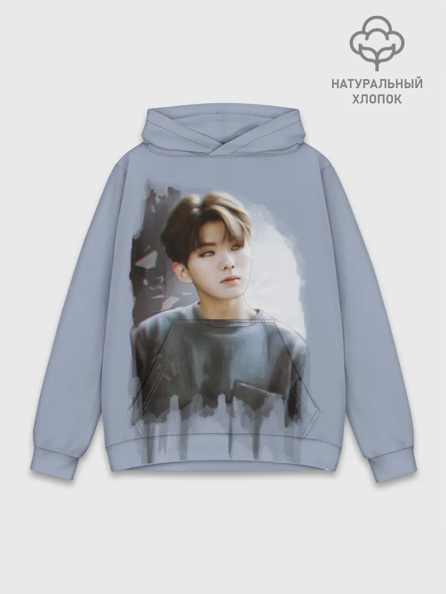 Худи мужской база хлопок / Kihyun