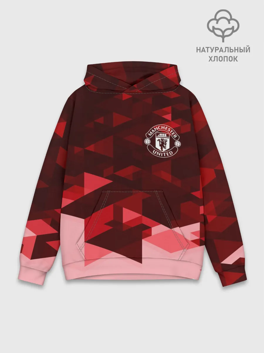Худи мужской база хлопок / Манчестер Юнайтед