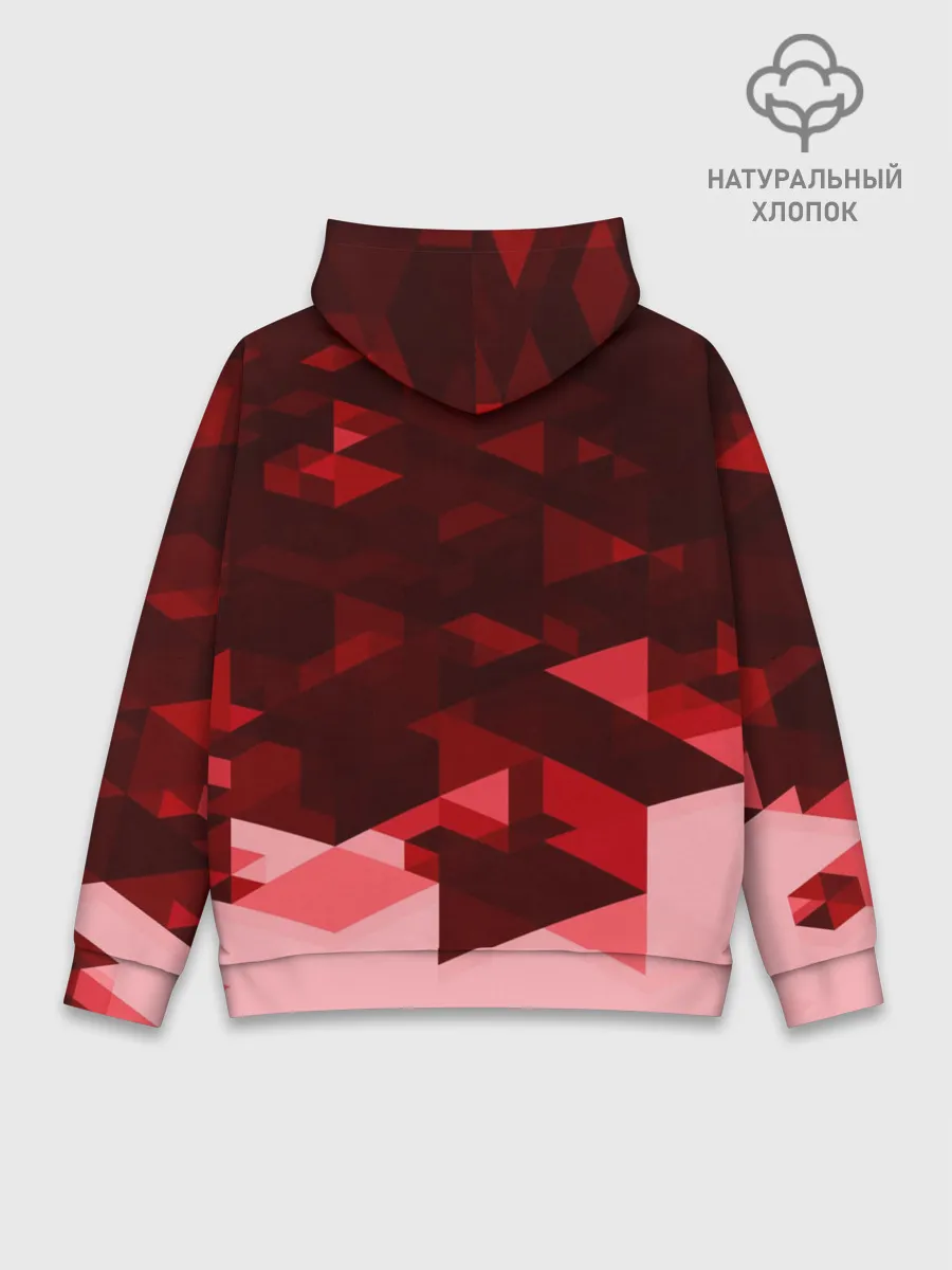 Худи мужской база хлопок / Manchester United Abstract