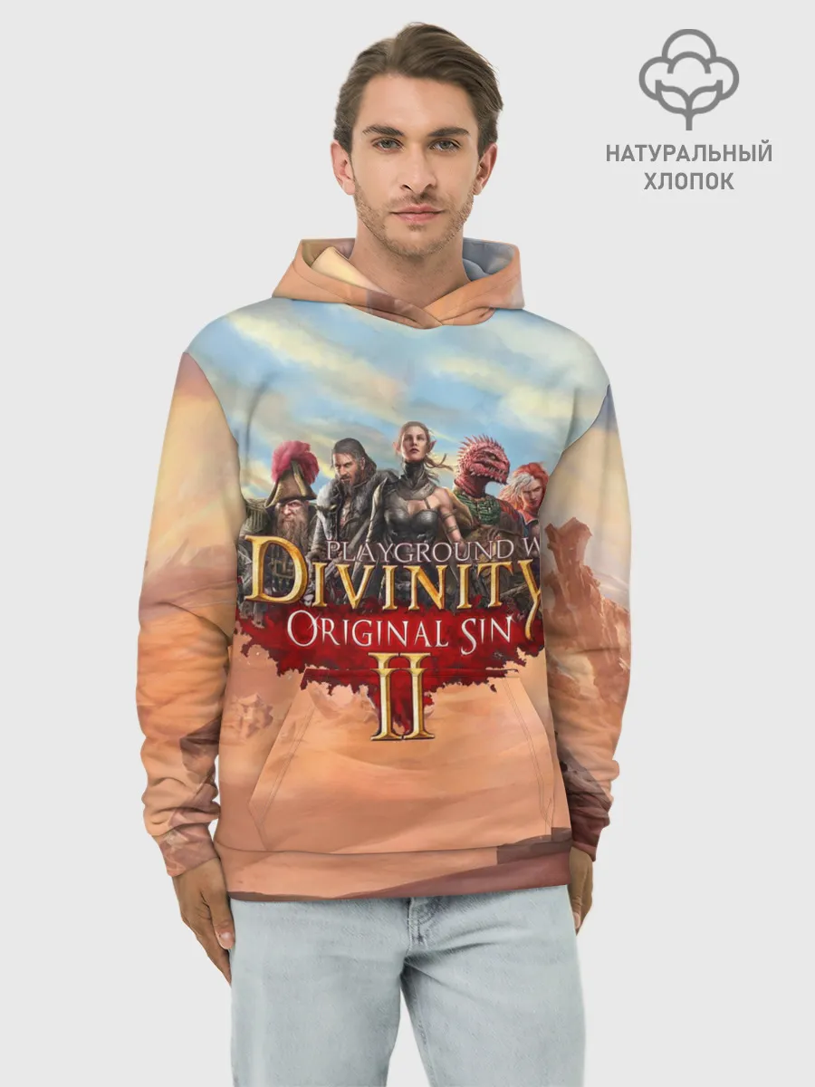 Худи мужской база хлопок / Divinity