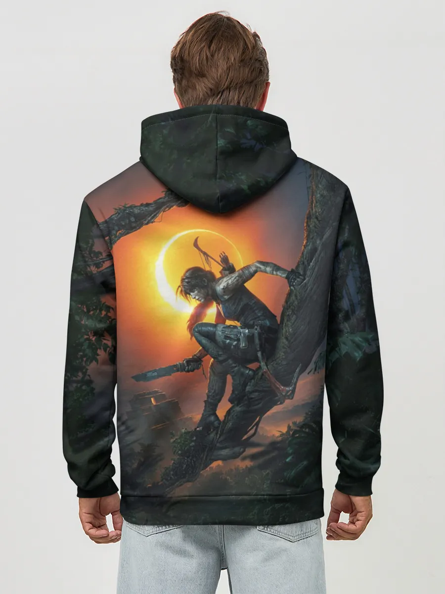 Худи мужской база хлопок / Shadow of the Tomb Raider