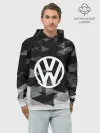 Худи мужской база хлопок / Volkswagen sport geometry