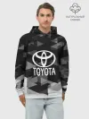 Худи мужской база хлопок / Toyota sport geometry