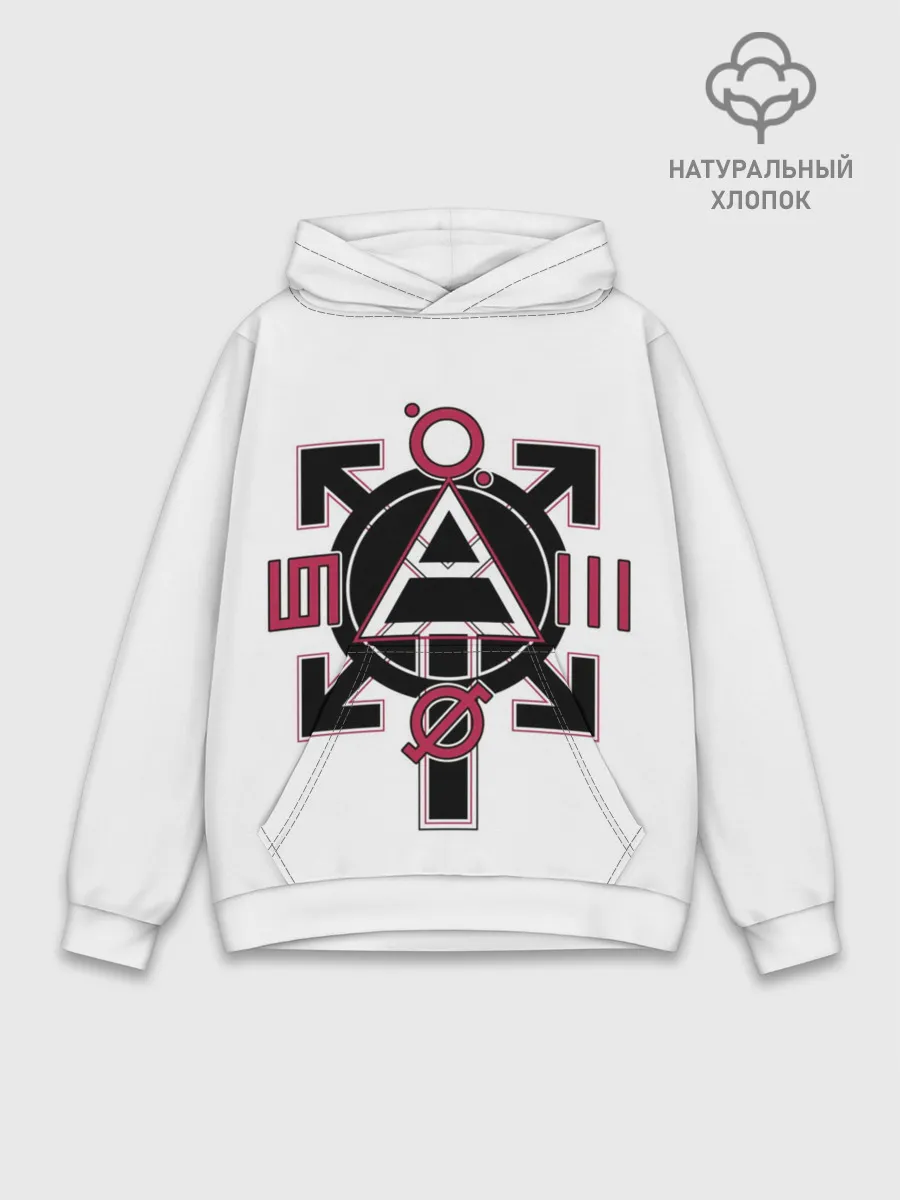 Худи мужской база хлопок / 30 seconds to Mars