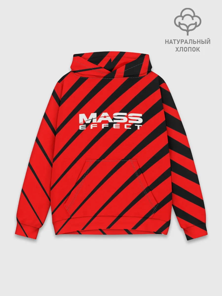 Худи мужской база хлопок / Mass Effect