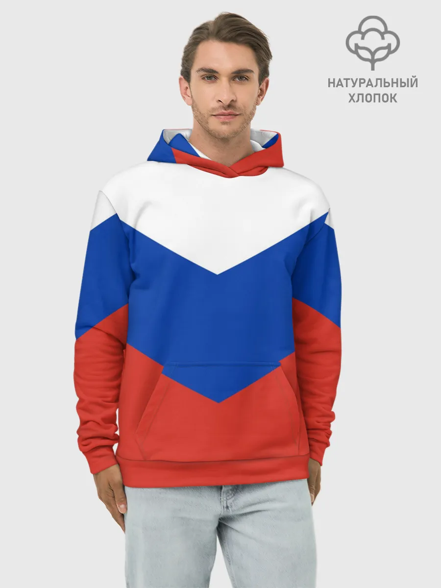 Худи мужской база хлопок / Россия