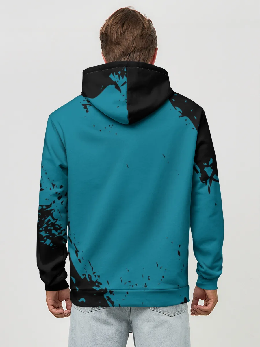 Худи мужской база хлопок / REAL MADRID