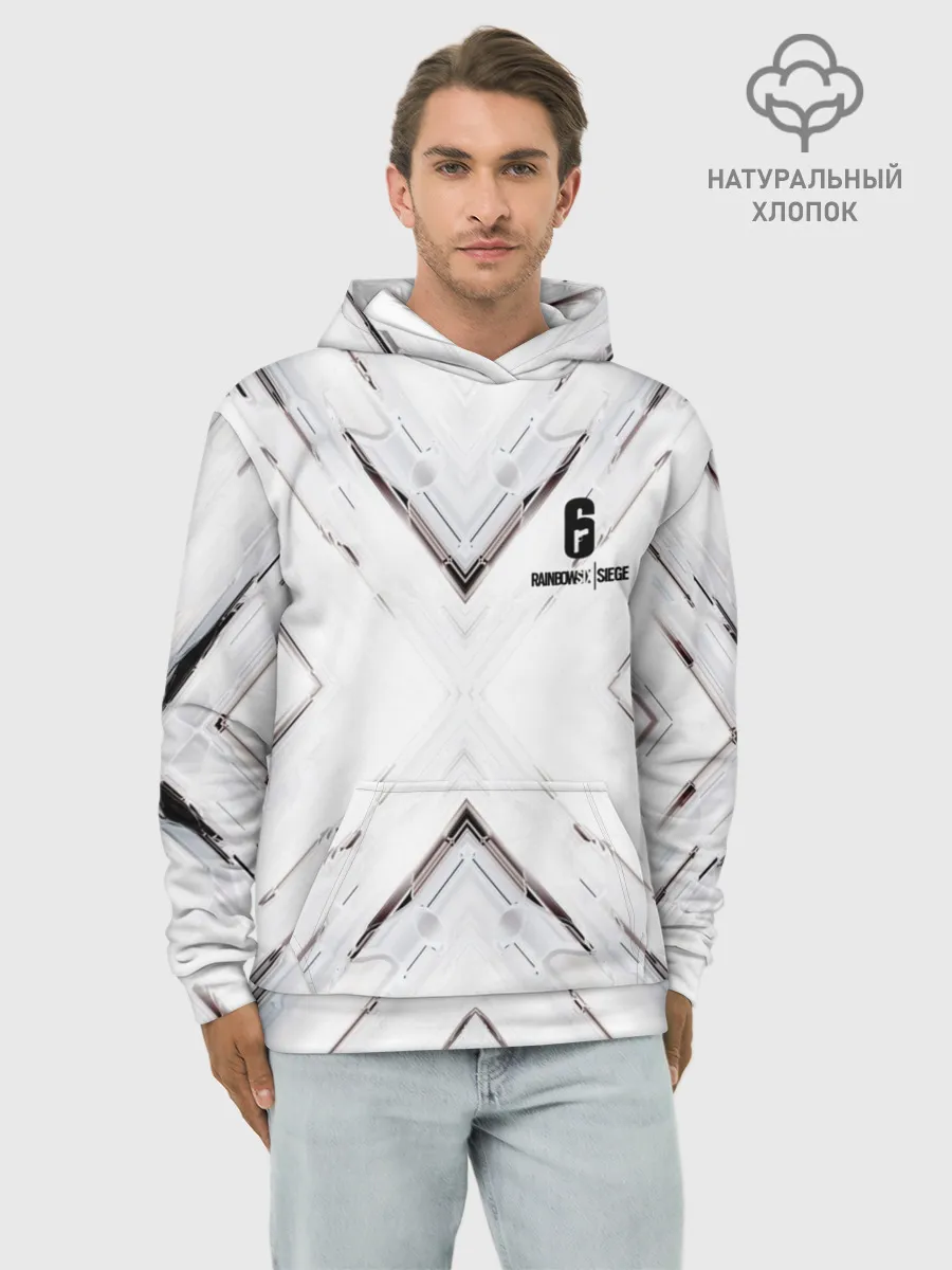 Худи мужской база хлопок / RAINBOW SIX SIEGE