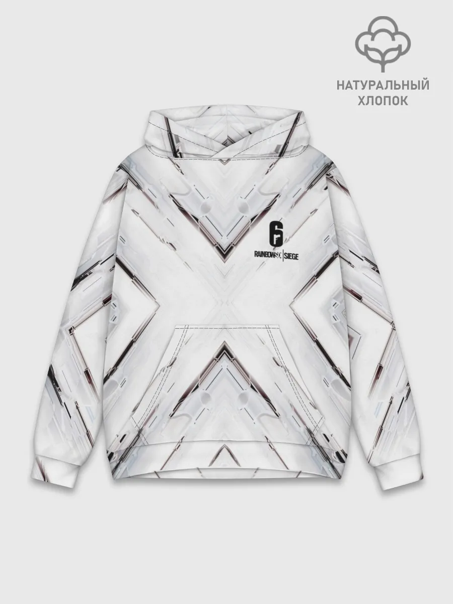 Худи мужской база хлопок / RAINBOW SIX SIEGE