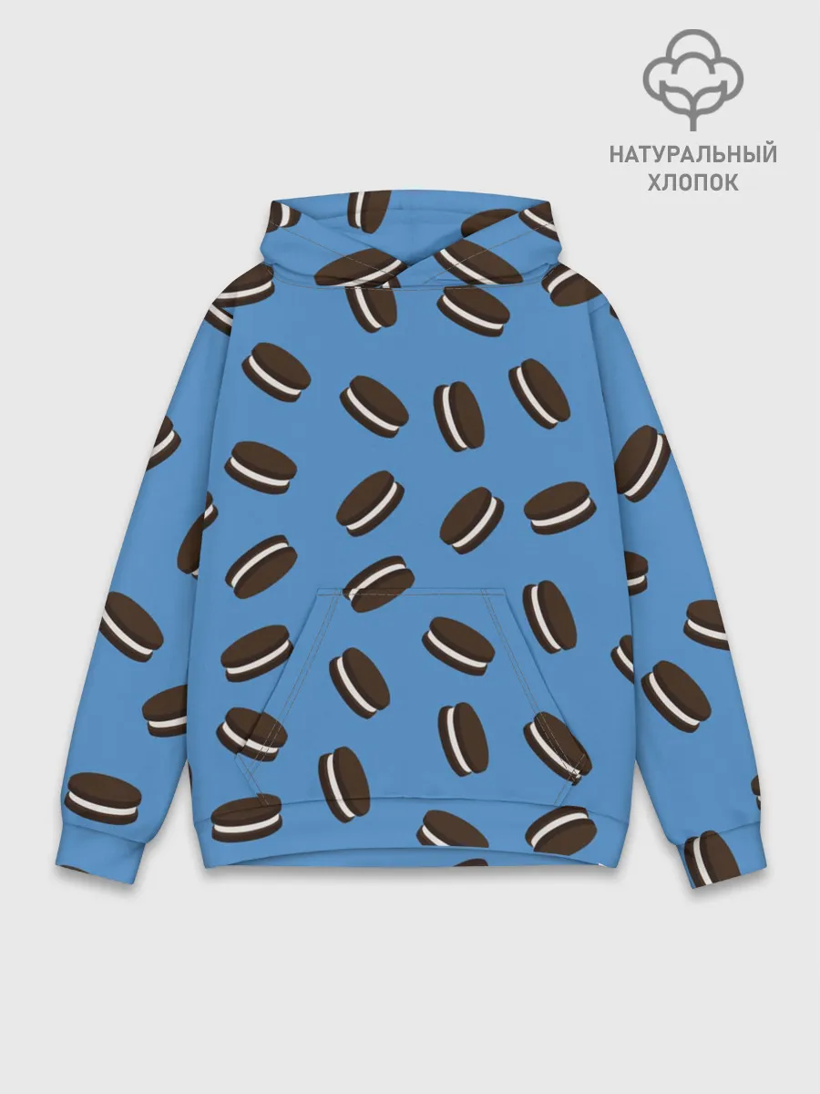 Худи мужской база хлопок / Oreo