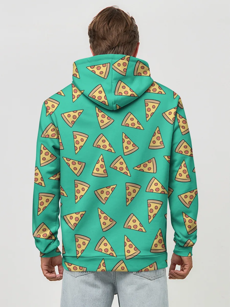 Худи мужской база хлопок / Pizza