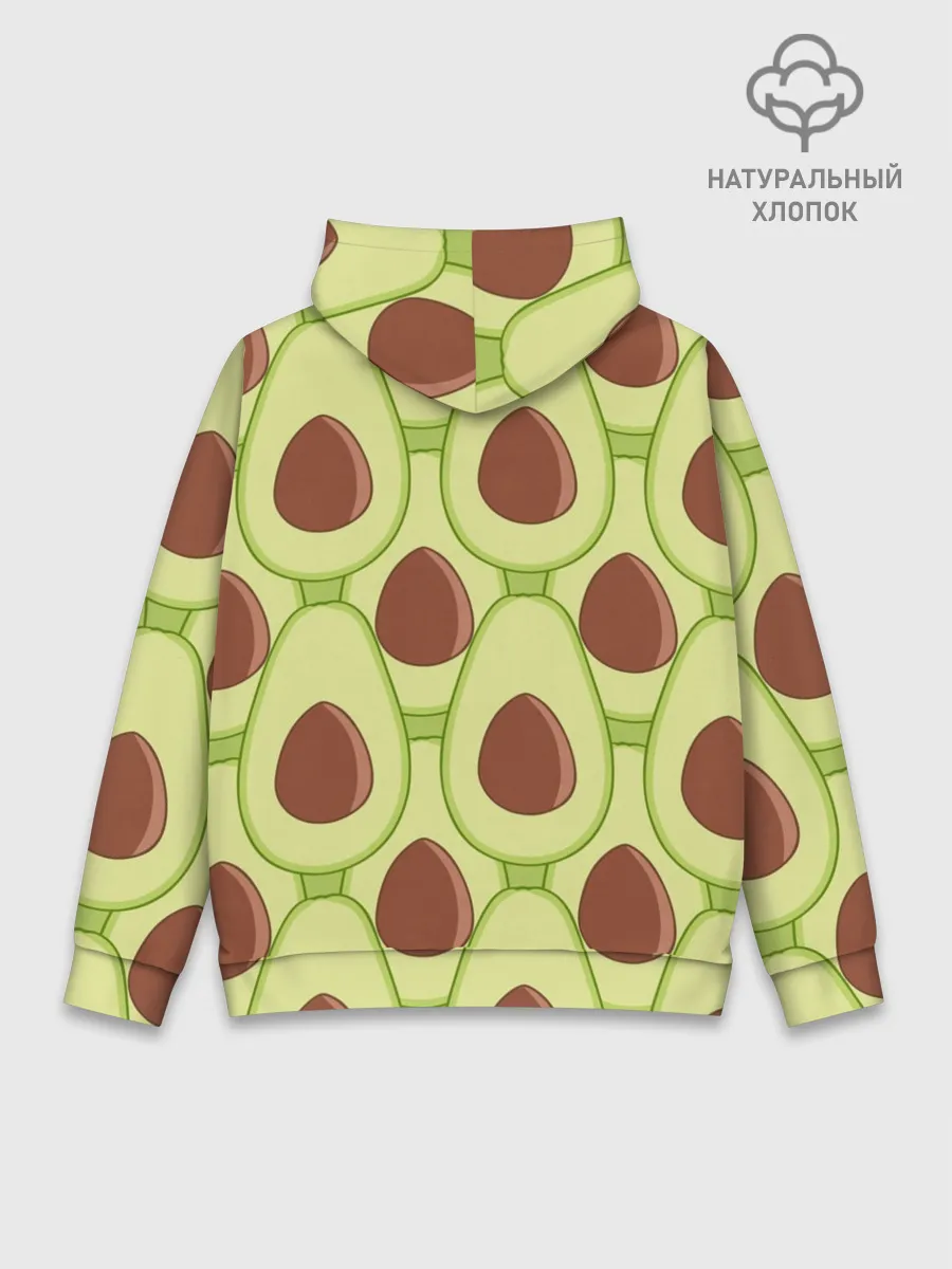 Худи мужской база хлопок / Авокадо