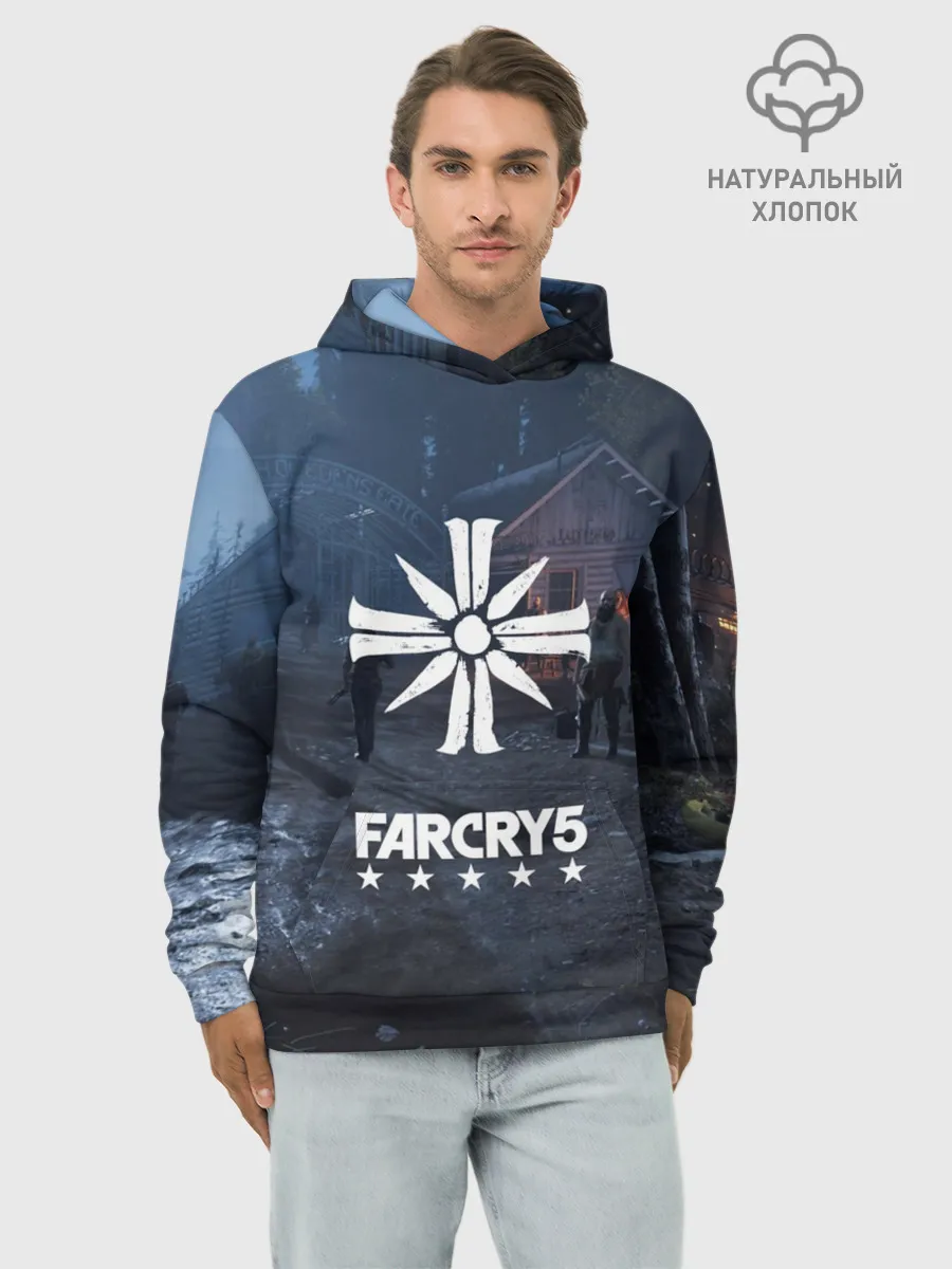 Худи мужской база хлопок / Cult Far Cry