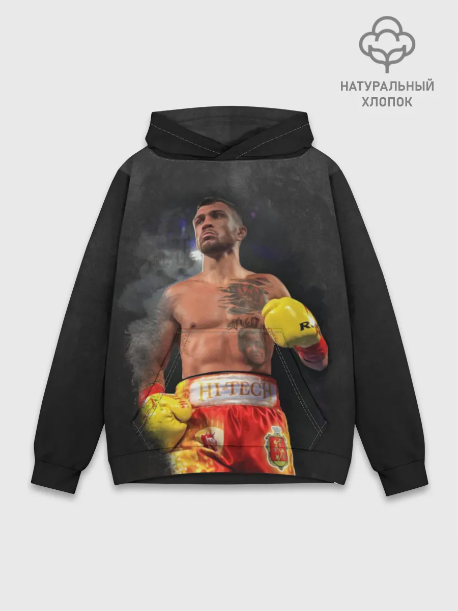 Худи мужской база хлопок / Vasyl Lomachenko_2