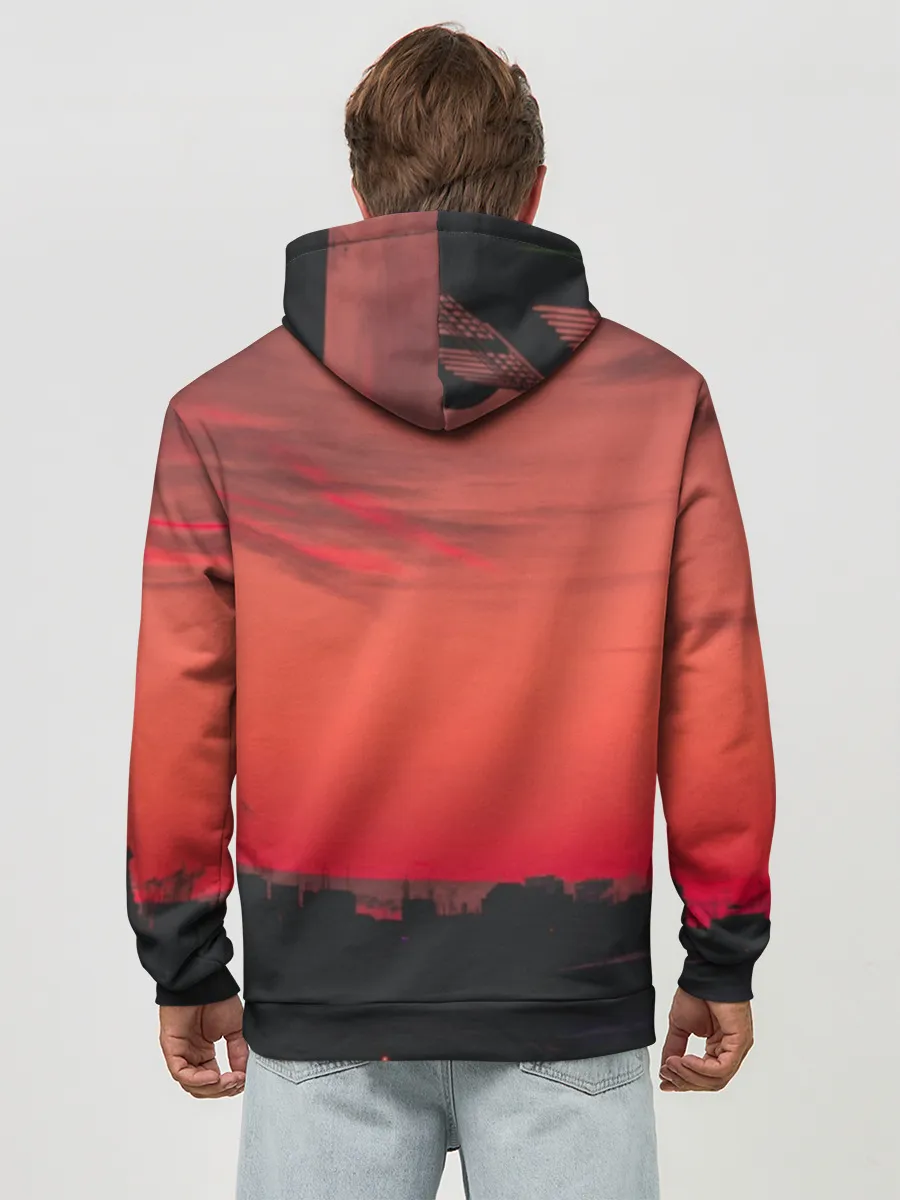 Худи мужской база хлопок / цитаты_Сплин