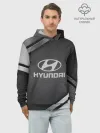 Худи мужской база хлопок / HYUNDAI SPORT
