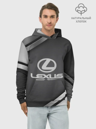 Худи мужской база хлопок / LEXUS SPORT