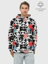Худи мужской база хлопок / Funny Panda