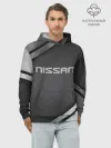 Худи мужской база хлопок / Nissan