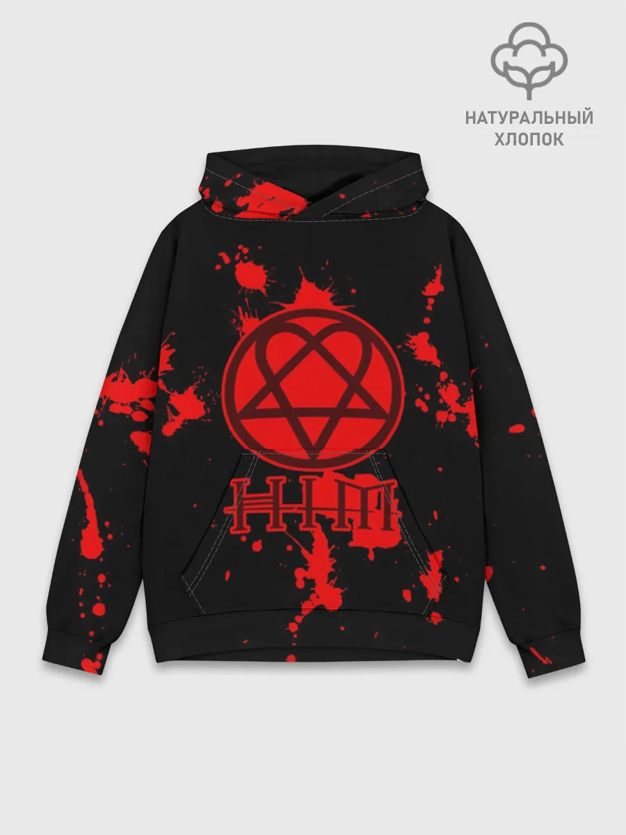 Худи мужской база хлопок / HIM