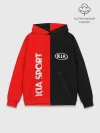 Худи мужской база хлопок / KIA SPORT