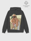 Худи мужской база хлопок / GTA SA - Девушка в очках