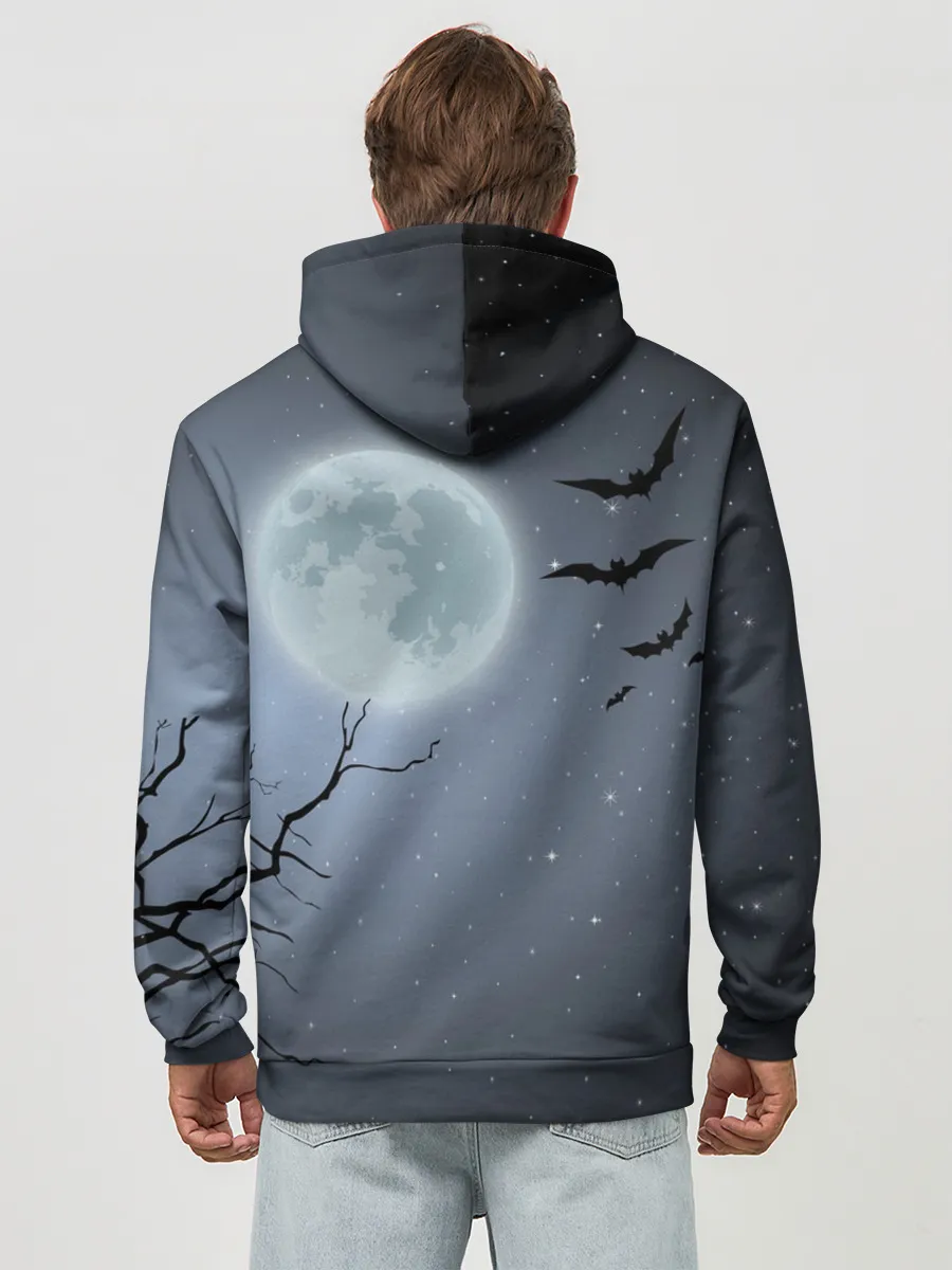 Худи мужской база хлопок / Котик-готик