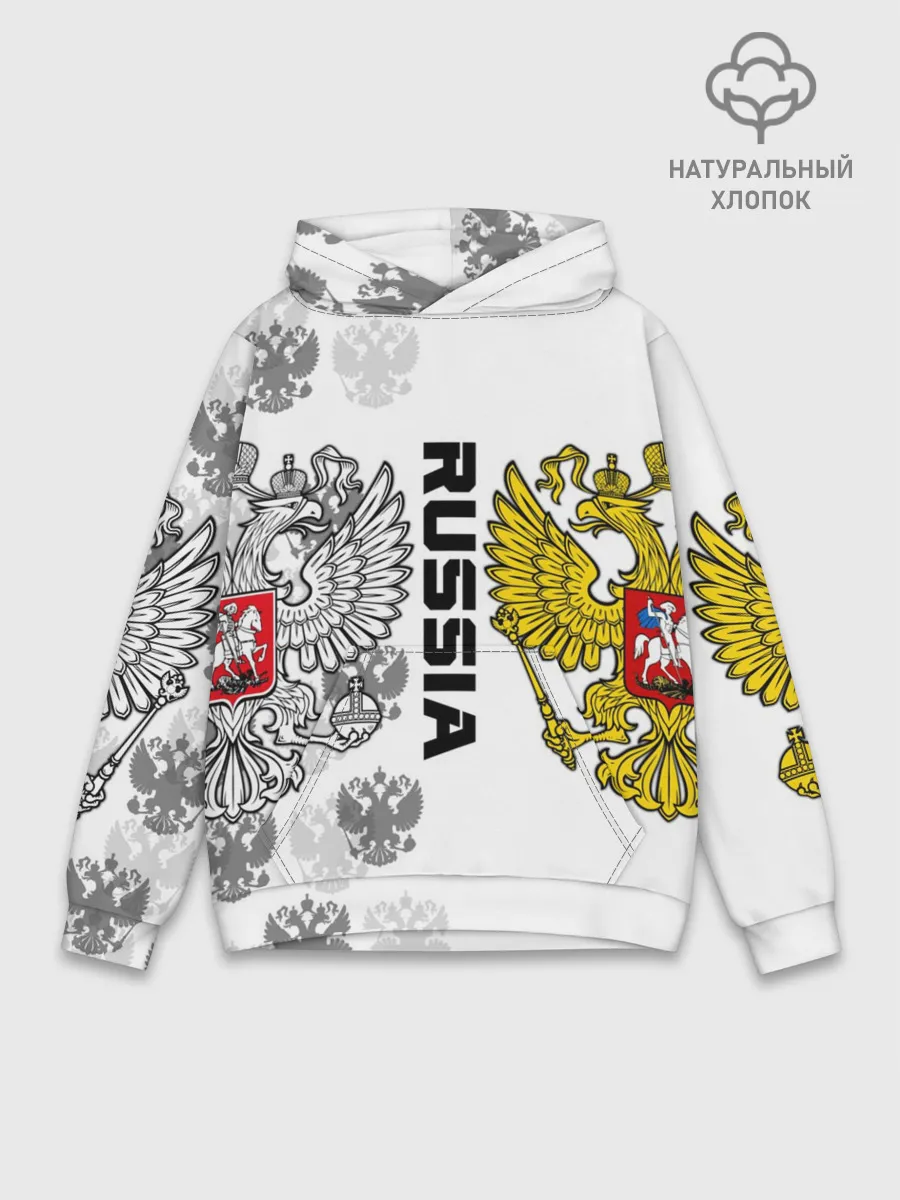 Худи мужской база хлопок / Russia