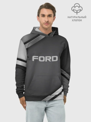 Худи мужской база хлопок / Ford