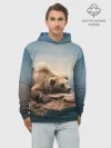 Худи мужской база хлопок / A bear